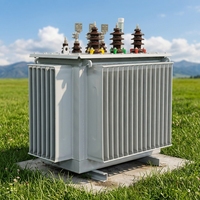 Transformateur de distribution de puissance triphasé immergé dans l'huile pour usage agricole et parcs industriels 1600KVA 2000KVA 2500KVA 6kV 10kV
