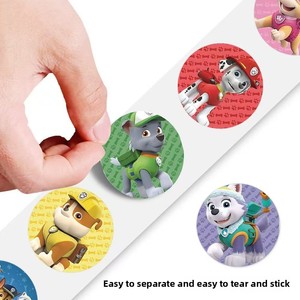 <strong>Paw</strong> <strong>Patrol</strong> Seal <strong>Sticker</strong> PVC Self Adhesive DIY Children's Reward Animation Hand Account Roll Cut Film Tape - Product Image 3