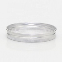 Tailles Diamètre 58mm 63mm 70mm 83mm 89mm Bouchons de bouteilles Bouchons à vis en aluminium argenté métallique