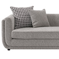 Muebles de Sala de Estar de Lujo Europeos Modernos, Sofá Turco Glamuroso con Función Extraíble, Fabricado con Tela Resistente para Hoteles