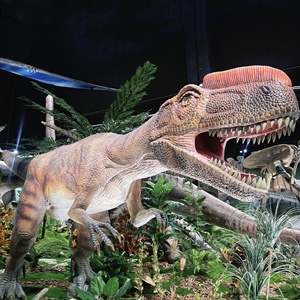 Modelo de Dinosaurio Real a Tamaño Natural, Escultura de Dinosaurio Mecánico de Combate - Product Image 5