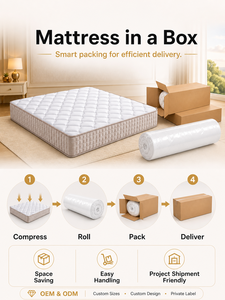 Matelas à ressorts ensachés hypoallergénique et silencieux, taille King et Queen, pour hôpitaux et chambres modernes - Product Image 4