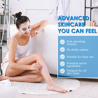 Crème Corporelle Hydratante et Raffermissante au Peptide de Cuivre Bleu GHK-Cu pour Femme, Soin Apaisant Anti-Rides et Éclaircissant, Marque Blanche