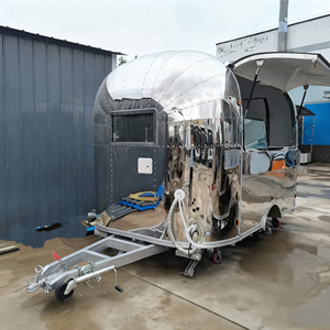 Vehículo de Catering Móvil Remolcable para Venta de Hot Dogs, Helados, Mercado Nocturno, Venta Ambulante en Lugares Turísticos, Negocio Multifuncional de Alimentos - Product Image 4