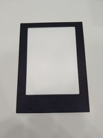 Menu lumineux personnalisé en similicuir avec éclairage LED, 1 page, menus éclairés rechargeables, porte-menu lumineux