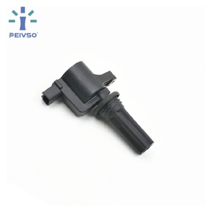 คอยล์จุดระเบิดอะไหล่รถยนต์มาตรฐาน PEIVSO OEM ทนความร้อน สำหรับ Jaguar S-Type Lincoln LS ปี 2000-2005 เครื่องยนต์ 3.0L V6 OEM 2W4Z12029AB - Product Image 1