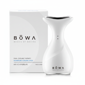 Barra de Enfriamiento Blanca Bowa Signature con Terapia de Enfriamiento Dual, Material Inoxidable, Cera Depilatoria Saludable para Piel, Rostro y Cuerpo - Product Image 2