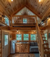 Maisons conteneurs de luxe en acier, aluminium et bois, maisons préfabriquées modulaires, chalets de montagne, maisons A-frame de luxe pour les stations balnéaires