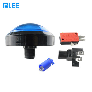 Botón Convexo Arcade de 100 mm de Diámetro con Luz y Microinterruptor, Accesorio para Consola de Juegos - Product Image 4