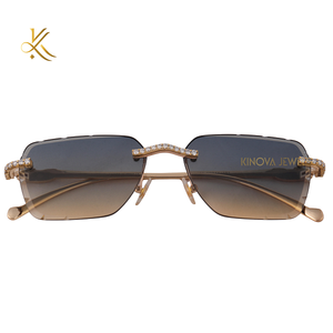 Gafas de Sol de moda Gafas de diamante Gafas con estilo para hombres y mujeres Gafas de sol inspiradas en diseñador de lujo - Product Image 5