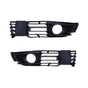 Volkswagen Front Fog Light Lower Grille <b>Mesh</b> ABS <b>Plastic</b> Bumper Cover 2001-2005 Passat B5.5 Left Right Pair - Product Image 1