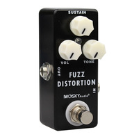 MOSKYaudio FUZZ DISTORTION Mini pédale de guitare pour ukulélé et basse-Prix de gros