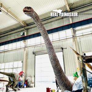 Cabeza de dinosaurio de gran tamaño, modelo Jurásico <span class=keywords><strong>Brachiosaurus</strong></span> Animatronic para Dinosaur <span class=keywords><strong>World</strong></span> - Product Image 6