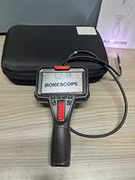 Endoscope industriel flexible à col de cygne 5,5 mm/6,2 mm avec écran IPS 4,3 pouces, caméra 10 MP, rotation à 210°, éclairage LED 200W, IP67