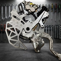Ensemble de frein arrière Surron Ultra Bee CNC en aluminium 7075 pour moto électrique tout-terrain haute performance