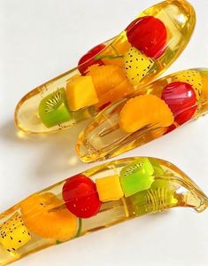 New Kawaii <b>Clear</b> Banana Fruit Squishy Sensory Toy Cute Desk Decoration Antistress Squeeze Toys for Party Favor - Product Image 6