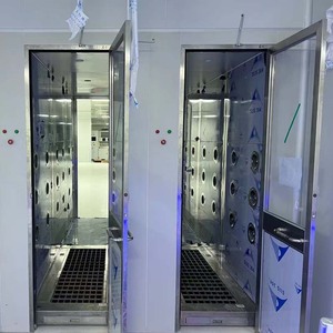 Équipement électronique standard Gmp <span class=keywords><strong>Air</strong></span> Clean Douche d'<span class=keywords><strong>air</strong></span> modulaire personnalisée pour salle blanche avec nettoyage des chaussures - Product Image 1
