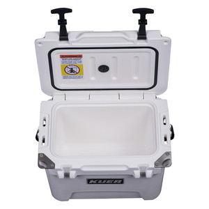 Glacière rotomoulée Kuer 10Qt pour camping en extérieur avec poignée de couvercle - Product Image 1