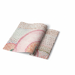 Abstract Pink Printed <b>Canvas</b>: Blossoming Modern <b>Wall</b> Art,ROLLED POSTER - Product Image 2