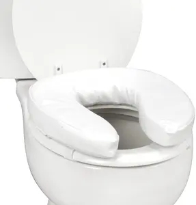 Coussin pour siège de toilette, pour ajout de rembourrage supplémentaire, soulager la pression, vente en gros, 1 pièce