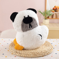 Jouets créatifs : Coussin en peluche Chien ou Canard, super doux, rembourrage en coton PP, poupée confortable et mignonne, cadeau unisexe (Vente en gros)