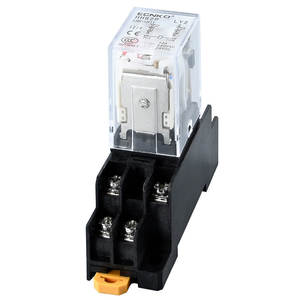Relé Electromagnético Intermedio Pequeño ECKNO HH52P/HH53P/HH54P/HH62P(JQX-13F) 5A AC/DC 36V Contactos Ag/Au Y08 - Product Image 1