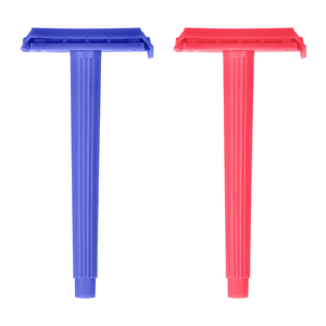 Tùy biến thép carbon lưỡi an toàn đôi cạnh cạo dao cạo Y Tế với nhựa xử lý cho chăm sóc cá nhân - Product Image 4