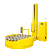 Máquina Envolvedora de Palés Automática HEKON HK-2000FZ con Plato Giratorio y Preestiramiento