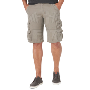 กางเกงขาสั้นชายหาดฤดูร้อน RUIQUWIN แห้งเร็ว นุ่ม ระบายอากาศได้ดี ผ้าแคนวาสฝ้าย 100% แบบทึบ กางเกงกีฬาแบบไม่ทอ ซิปผ่ากลาง - Product Image 4