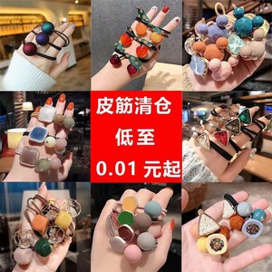 Oferta promocional: Lote de 2 Yuan Store, lazos para el pelo al por mayor para vendedores callejeros, cintas para el pelo, lazos sencillos para el pelo, liquidación de lazos para el pelo. - Product Image 2