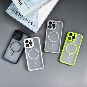 Coque Haipai pour 16 Pro Max en TPU+PC, design professionnel, antichoc, translucide, finition mate, trous de dissipation thermique, décoration intégrée - Product Image 2