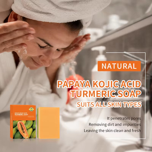 Jabón de Baño OEM de 70g-115g para el Cuidado de la Piel de Adultos, Jabones Naturales de Papaya, Melocotón, Sandía y Uvas - Product Image 4