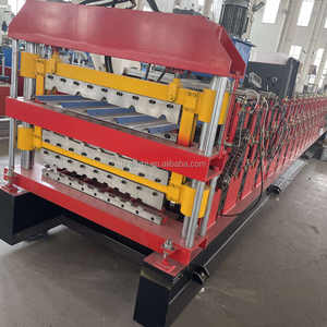 آلة تصنيع بلاط السقف للعملاء الأمريكيين، لألواح Ag/PBR/R الفولاذية، بمحرك أوتوماتيكي وضمان أساسي لمدة 3 سنوات - Product Image 1