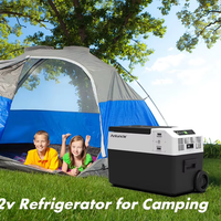 Réfrigérateur de voiture 30L 12V 24V, compresseur, congélateur, double usage USB, glacière portable pour camion, camping-car, camping