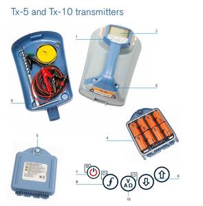 เครื่องตรวจจับตำแหน่งสายเคเบิล Radiodetection รุ่น RD8200G พร้อม TX-10B ตัวเลือกโครง A สำหรับตรวจสอบเส้นทางใต้ดิน คล้ายกับ O 2273E - Product Image 4