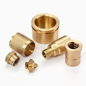 Accessoires de connecteurs en laiton à haute conductivité usinés avec précision par CNC pour l'électronique - Product Image 1
