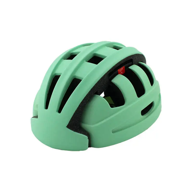 New Design Foldable Cycling Helmet Portable Lightweight Road Bike Helmet Breathable And Comfortable Bike Helmet