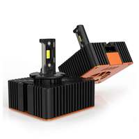 Ampoule de phare LED la plus brillante série D D30 D5S 55W 5500LM 6000k D1S D2S D3S D4S D8S ampoule de phares de voiture LED 6500k