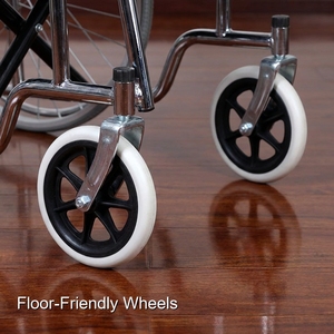 Silla de Ruedas Manual Ergonómica para Rehabilitación Fabricada por Keling Medical para Uso Clínico - Product Image 6