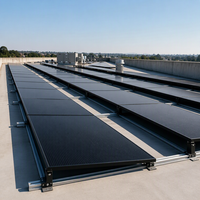 Modules MULOYAL 515W, efficacité 23,2 %, type N, panneau solaire à contact arrière, double verre bifacial, gain 5 % 10 %, cellule 182 mm, tout noir