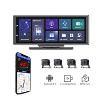 Cámara de salpicadero con control remoto 4G, gestión de flotas, grabadora de vídeo para coche, mapa de Google, navegación GPS, cámara para coche, cámara para camión de 360 grados