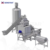 SENSITAR Industrieel Aangepaste Volledig Automatische Fruit Stoomdruk Schilmachine Motor Groente Stoomschilapparaat Voedselveilig
