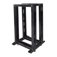 Étagère pour armoire réseau 19 "42u It Rack au sol 4u 8u Open Frame Server Rack