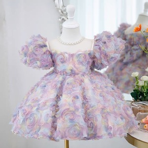 ropa <strong>bebe</strong> wholesale kids party wear baby girl <strong>dress</strong> flower girls <strong>dresses</strong> 2-12 children's clothing - Product Image 6