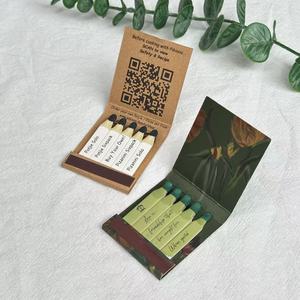 Bâtons de papier personnalisés support en vrac livres <span class=keywords><strong>d</strong></span>'<span class=keywords><strong>allumettes</strong></span> imprimés personnaliser publicité hôtel promotion matchbook - Product Image 6