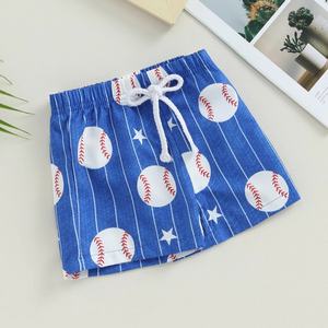 Shorts de Baño Personalizados para Niños, Tela de Traje de Baño Reciclada, Estampado Hawaiano, Traje de Baño para Niños con Cordón - Product Image 3