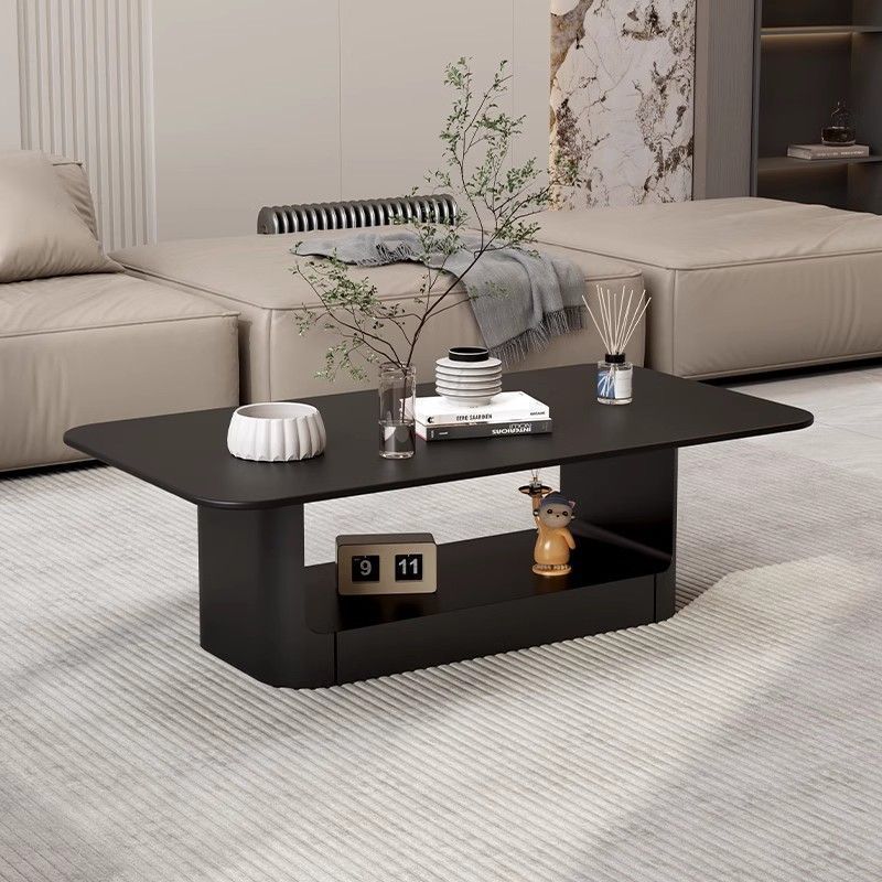Black solid black slab (matte) classic