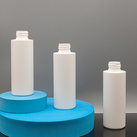 Botol Silinder HDPE Putih 4 oz 120ml Dengan Pompa Semprot Kabut Putih 24-410