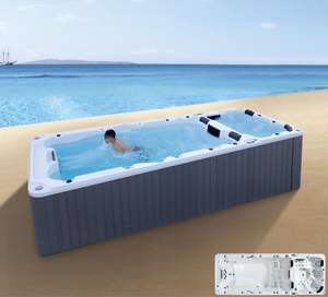 आउटडोर गर्म टब और आउटडोर स्पा जकुजी सौना के लिए निर्माण - Product Image 3