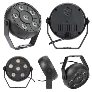 Оптовая продажа 6x1 Вт Rgb 3 в 1 DMX512 пластиковый светодиодный светильник для внутреннего клуба - Product Image 6